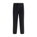 Brunello Cucinelli Black Cotton Joggers (Workout Pants)