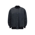 Dolce & Gabbana Black Polyester Bomber