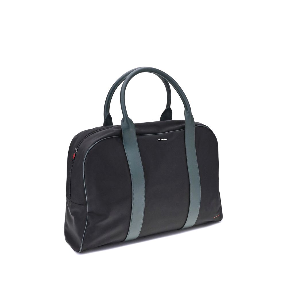 Kiton Bicolor Nylon Luggage And Travel