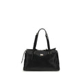 Dolce & Gabbana Black Calf Leather Bos Taurus Shoulder Bag