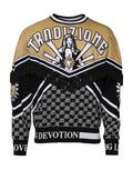 Dolce & Gabbana Multicolor Tradizione E Devotion Sweatshirt Sweater