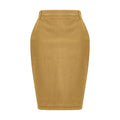 Saint Laurent Beige Denim Skirt