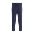 Brunello Cucinelli Blue Cashmere Athletic Pants