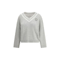 Brunello Cucinelli White Cotton Sweatshirt