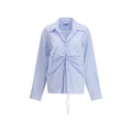 Prada Light Blue Cotton Dress Shirt