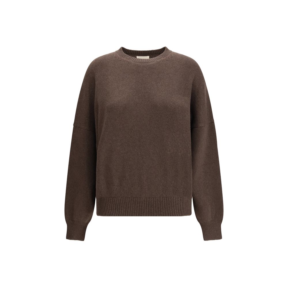 Khaite Brown Cashmere Cashmere Sweater
