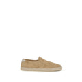 Brunello Cucinelli Beige Calf Leather Bos Taurus Espadrilles