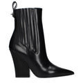 Valentino Garavani Black Leather Ankle Boots