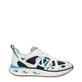 Valentino Garavani White Fabric Athletic Sneakers