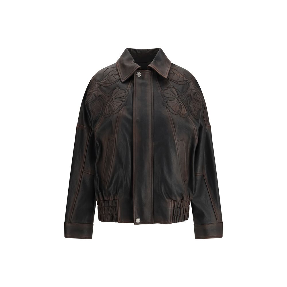 Golden Goose Brown Viscose Bomber