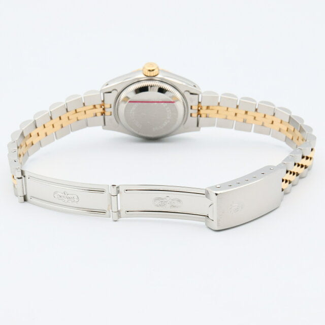 Pre-owned Rolex Datejust E-series watch in 18K yellow gold and stainless steel