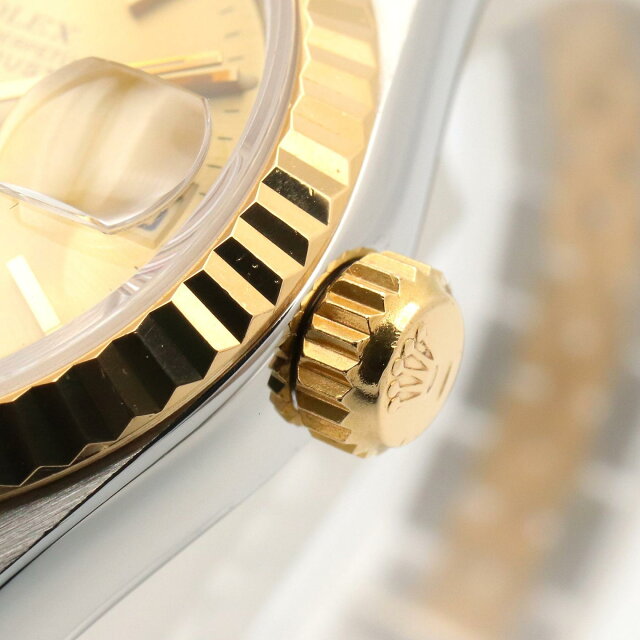 Pre-owned Rolex Datejust S-series watch in 18K yellow gold and stainless steel