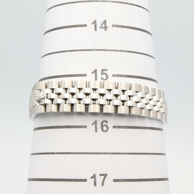 Pre-owned Rolex Datejust 18K white gold and stainless steel