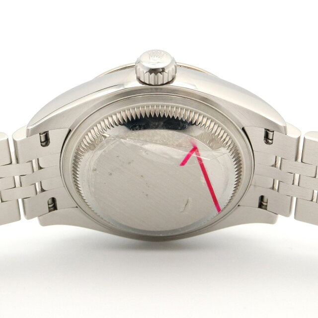 Pre-owned Rolex Datejust 18K white gold and stainless steel