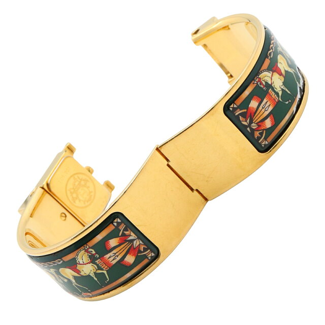 Pre-owned Hermès Loke watch GP (gold-plated) women gold