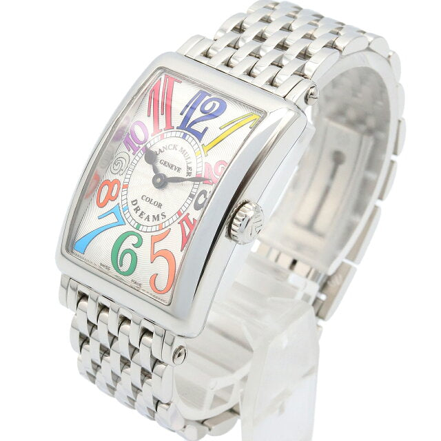 Franck Muller Long Island Color Dream watch stainless steel women silver multicolour