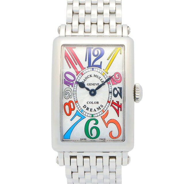 Franck Muller Long Island Color Dream watch stainless steel women silver multicolour