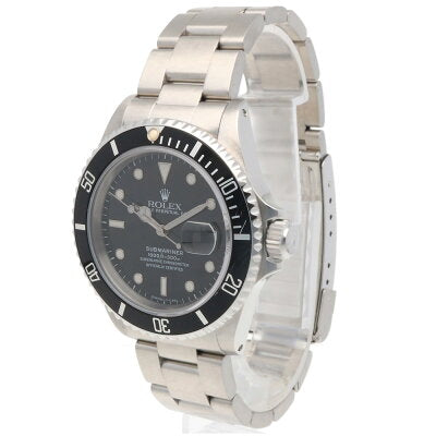 Rolex Submariner Oyster Perpetual Watch Stainless Steel