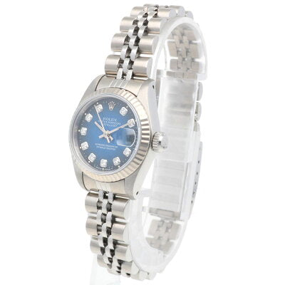 Pre-owned Rolex Datejust Oyster Perpetual Watch Stainless Steel 69174G Automatic