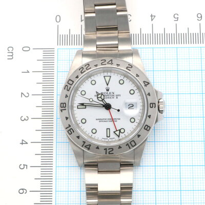 Rolex Explorer II Wristwatch, Stainless Steel, 16570, Automatic