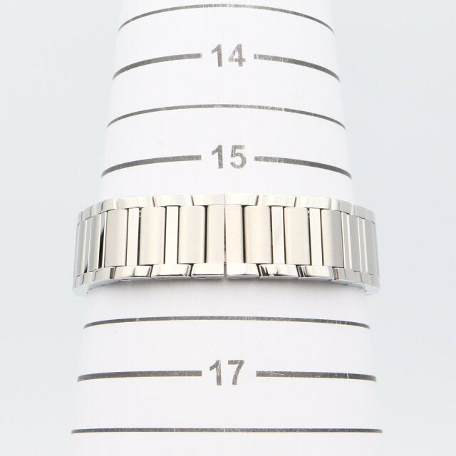 (Pre-owned) Cartier Tank Française SM watch stainless steel women silver