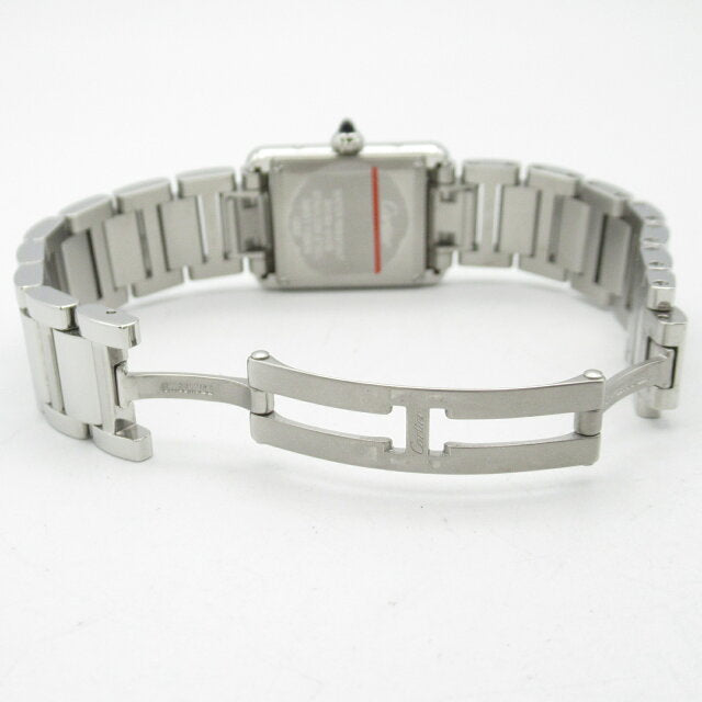 Cartier Tank Must SM watch, stainless steel, women's, silver, WSTA0051 (pre-owned)