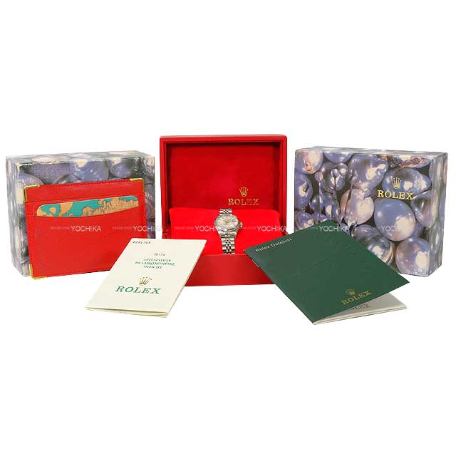 ROLEX Datejust 79174 with 10 diamonds, Silver